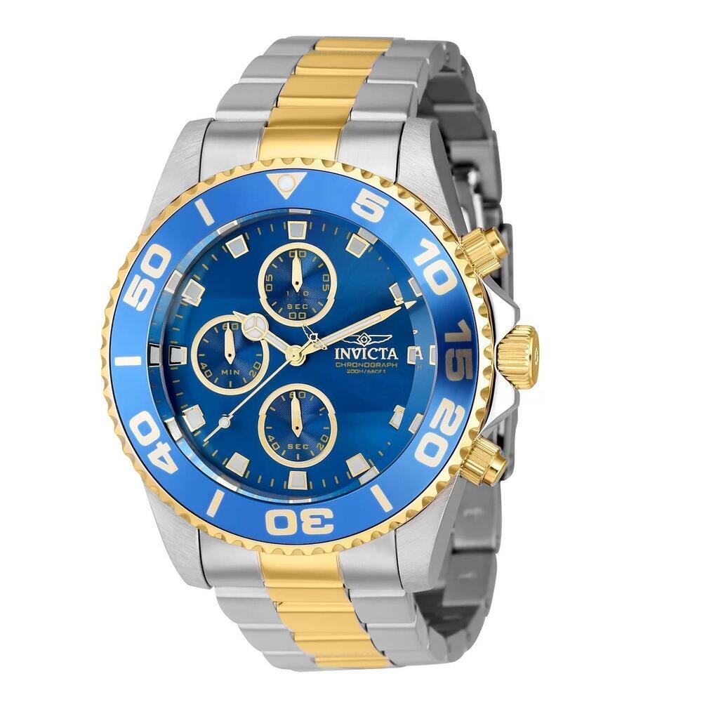 NWT Invicta 43408 Pro Diver | Chronograph | Blue | Men's Watch
